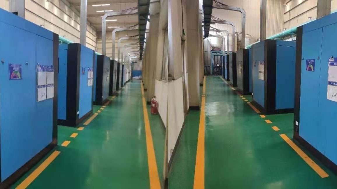 合同能源管理项目现场空压机组